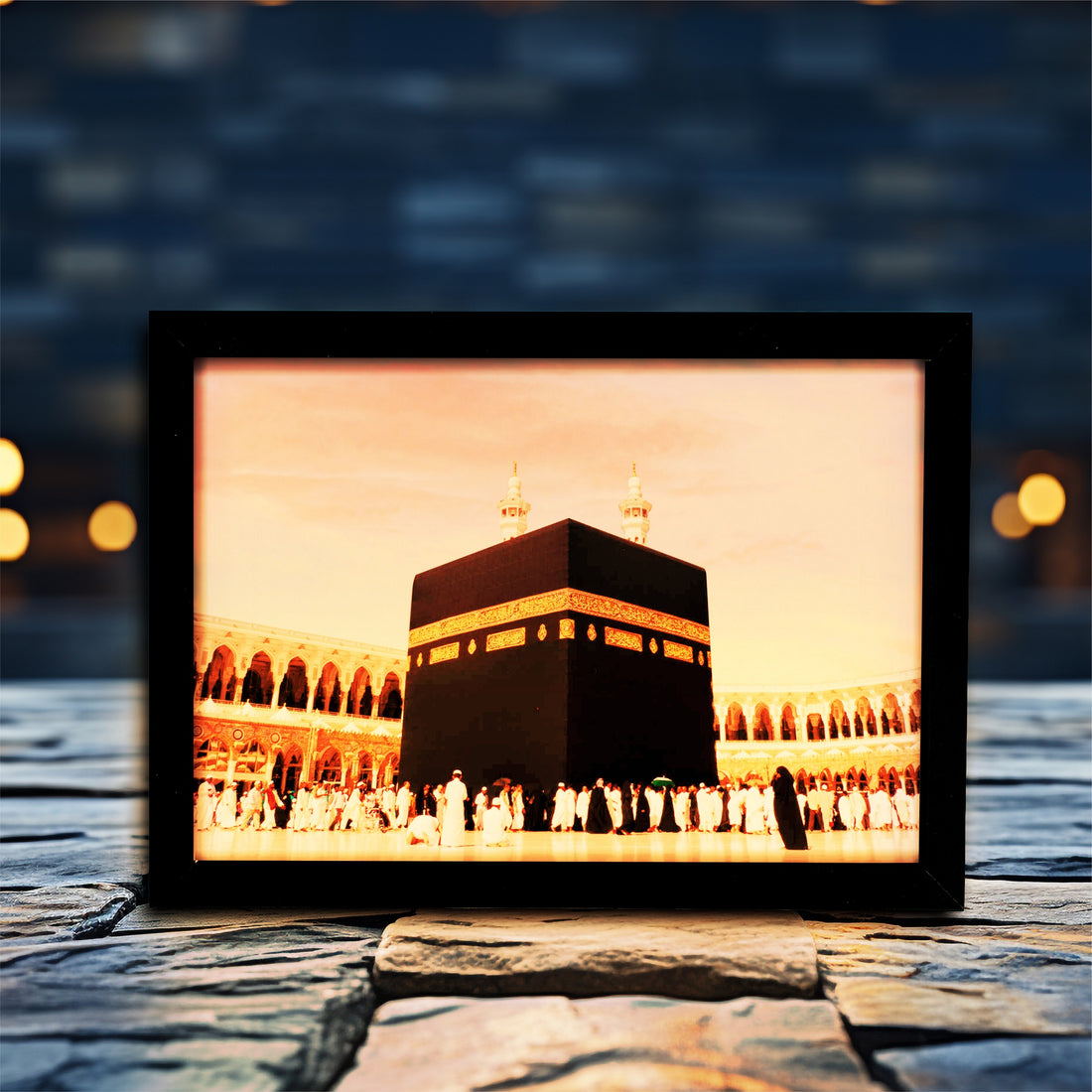 Mecca LED Frame – Perfect Eid Gift & Islamic Wall Decor