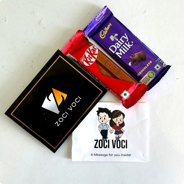 Add a Sweet Message 🍫💌 (Message Card + 2 Chocolates)