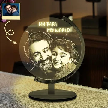 photo lamp for dad