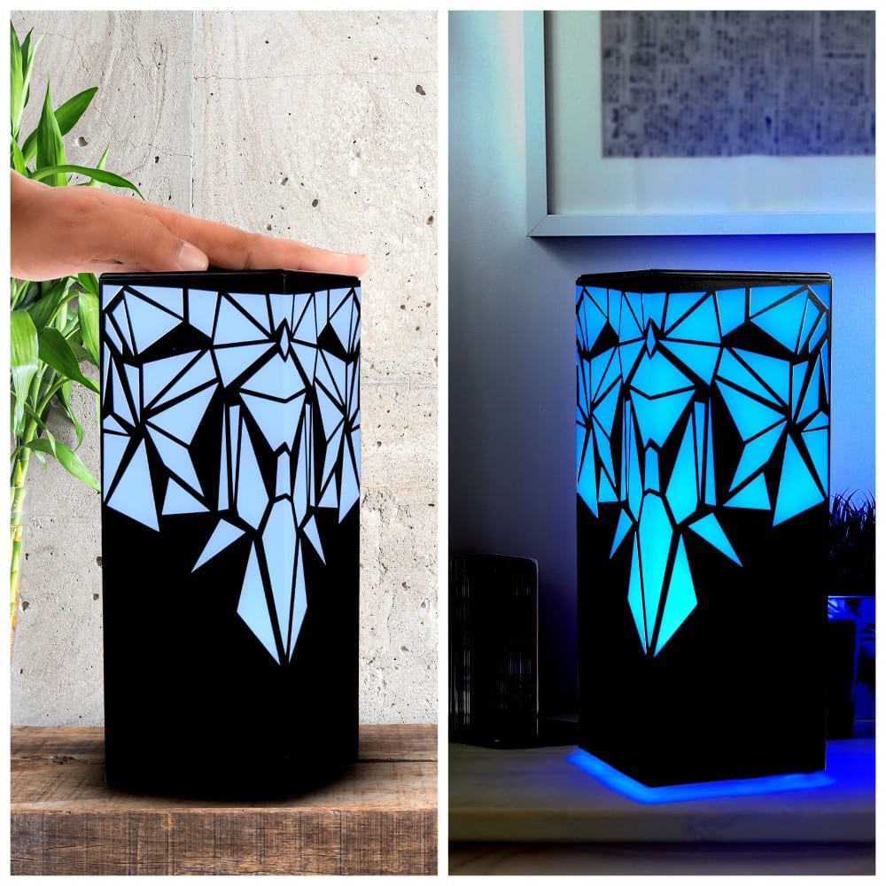 Telepathy Lamps - Raining Diamonds - Long distance touch lamps