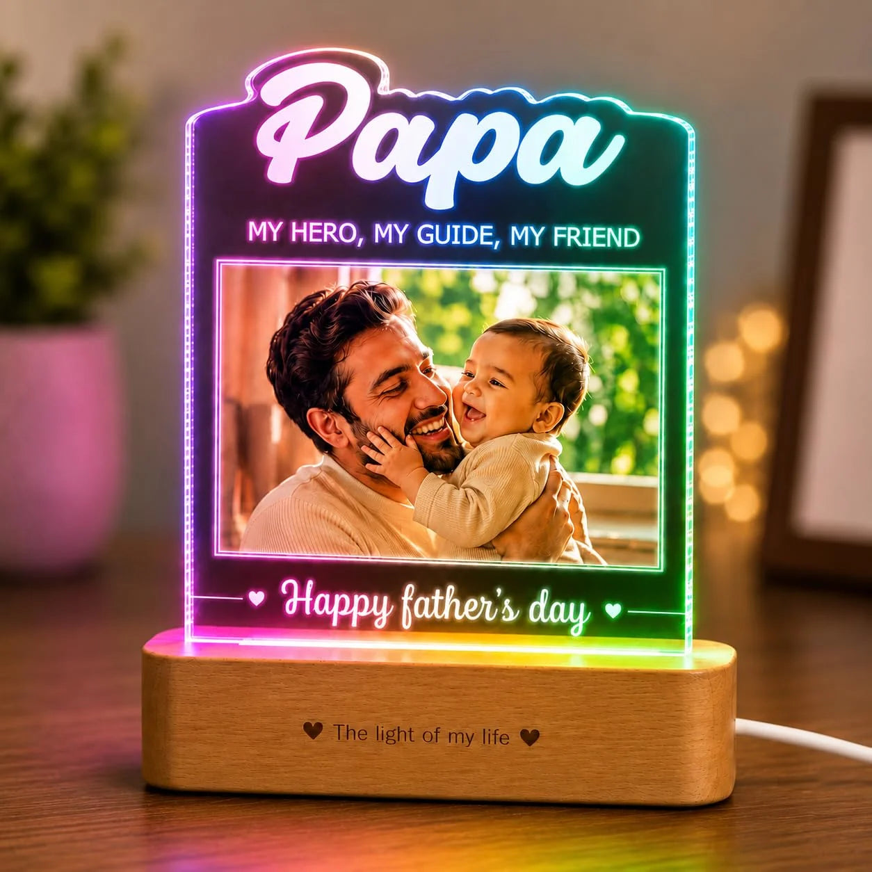 Papa's Shining Star: A Bright Gift For Father's Day