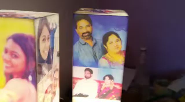 Personalized Gift Tower Photo Lamp