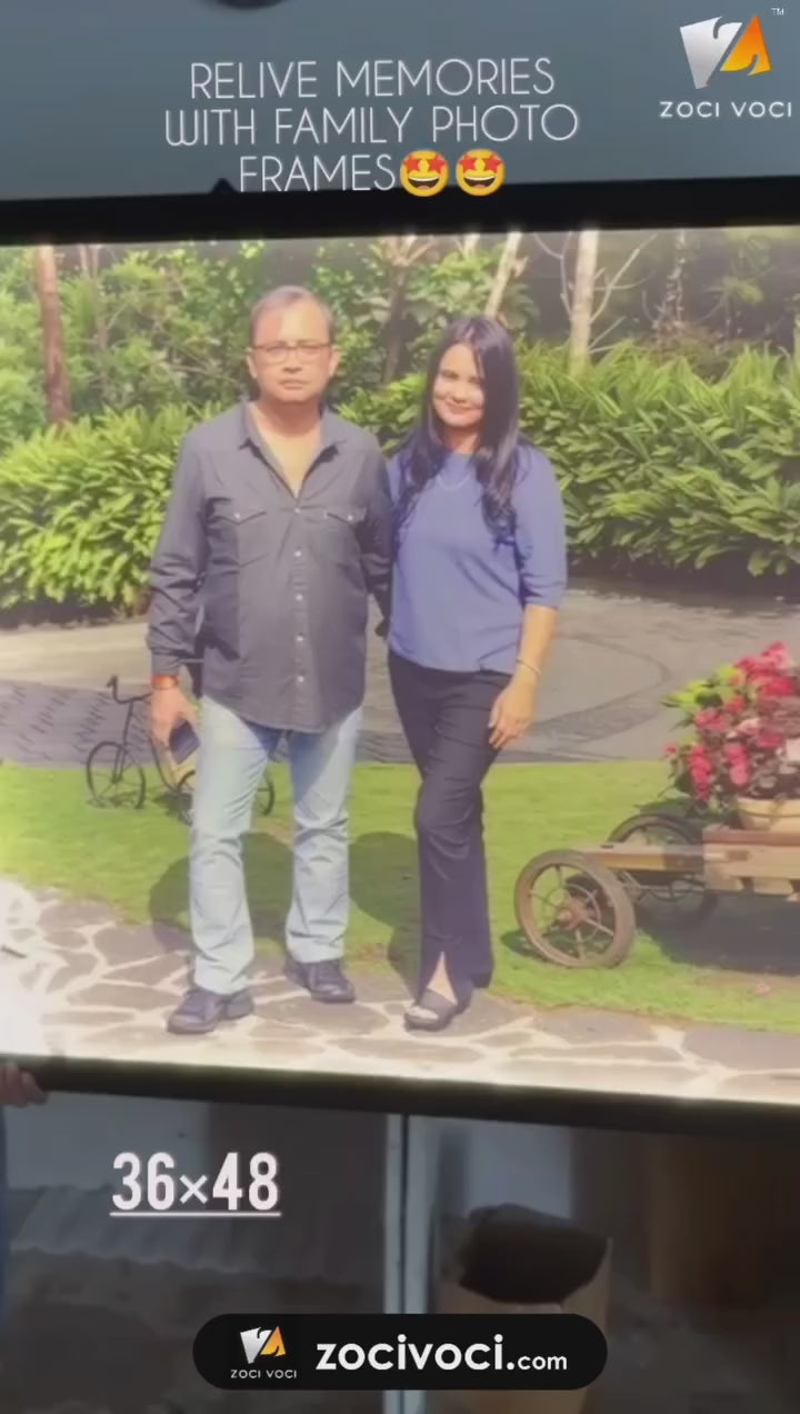 Acrylic Photo Frame for Wall – Super Glossy Family Photo Frame