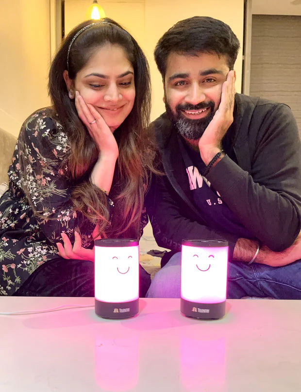 Telepathy Voicy – Long Distance Voice & Light Message Lamps