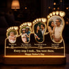 Every Step You Were There Personalized Lamp for Dad