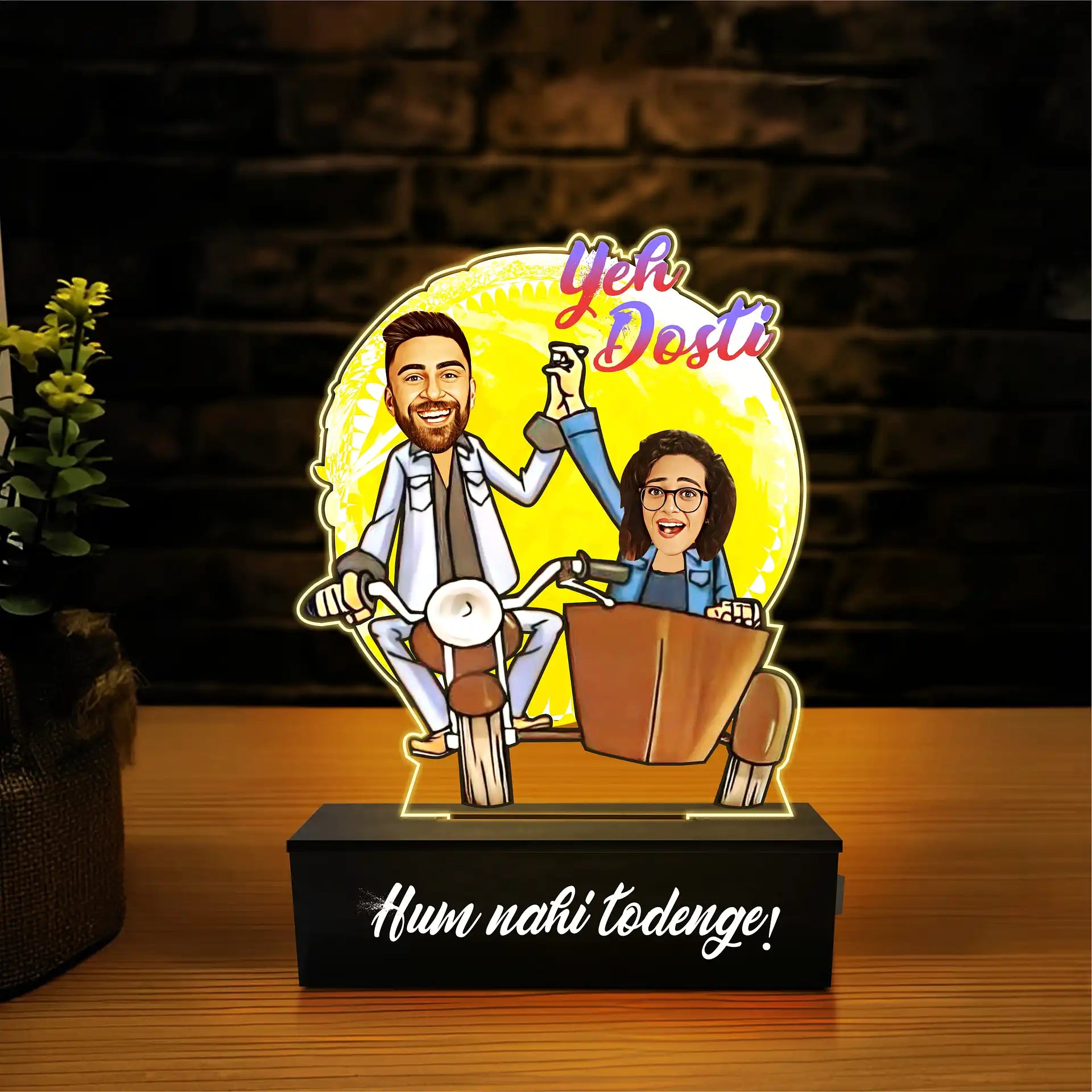 Ye Dosti Caricature - Best Friends Gift