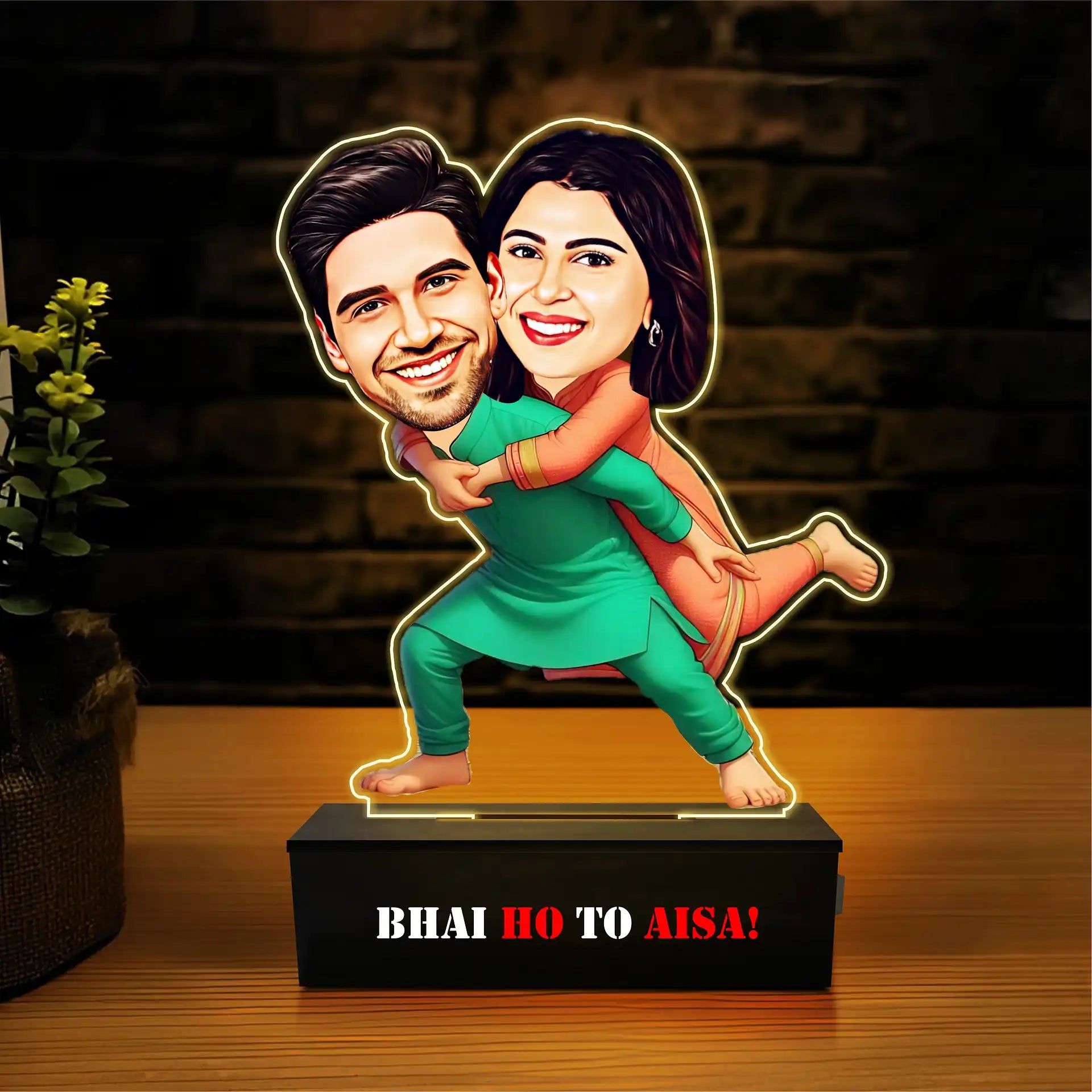 Best Brother-Sister Gift – Personalized Fun Caricature!
