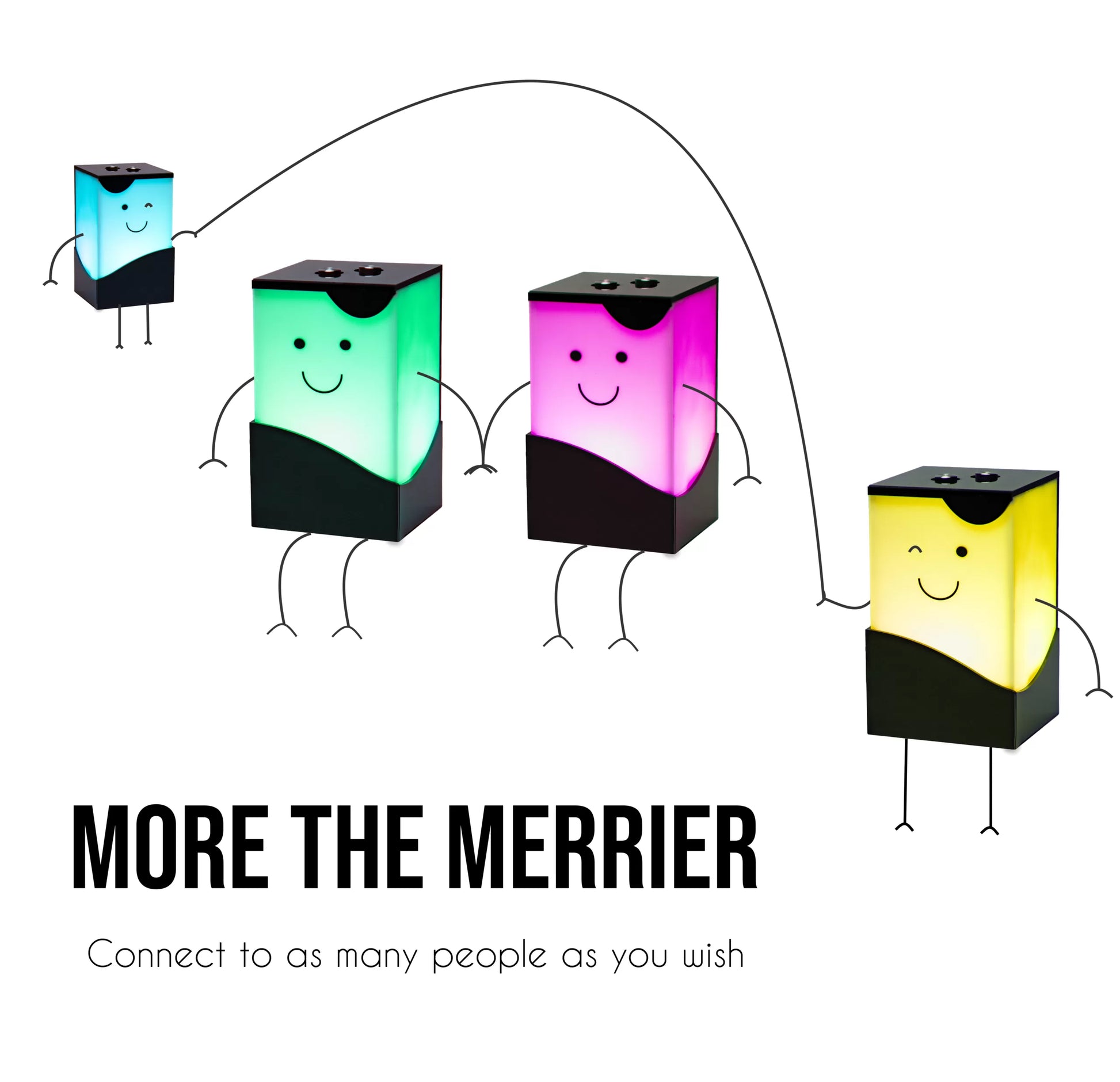 stay connected long distance lamps