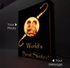 Dor -Rakhi Personalized Lamp with caption!