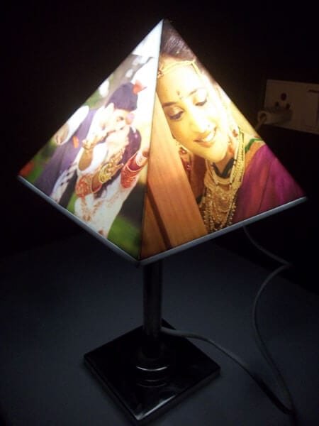 Personalised lamp online shade