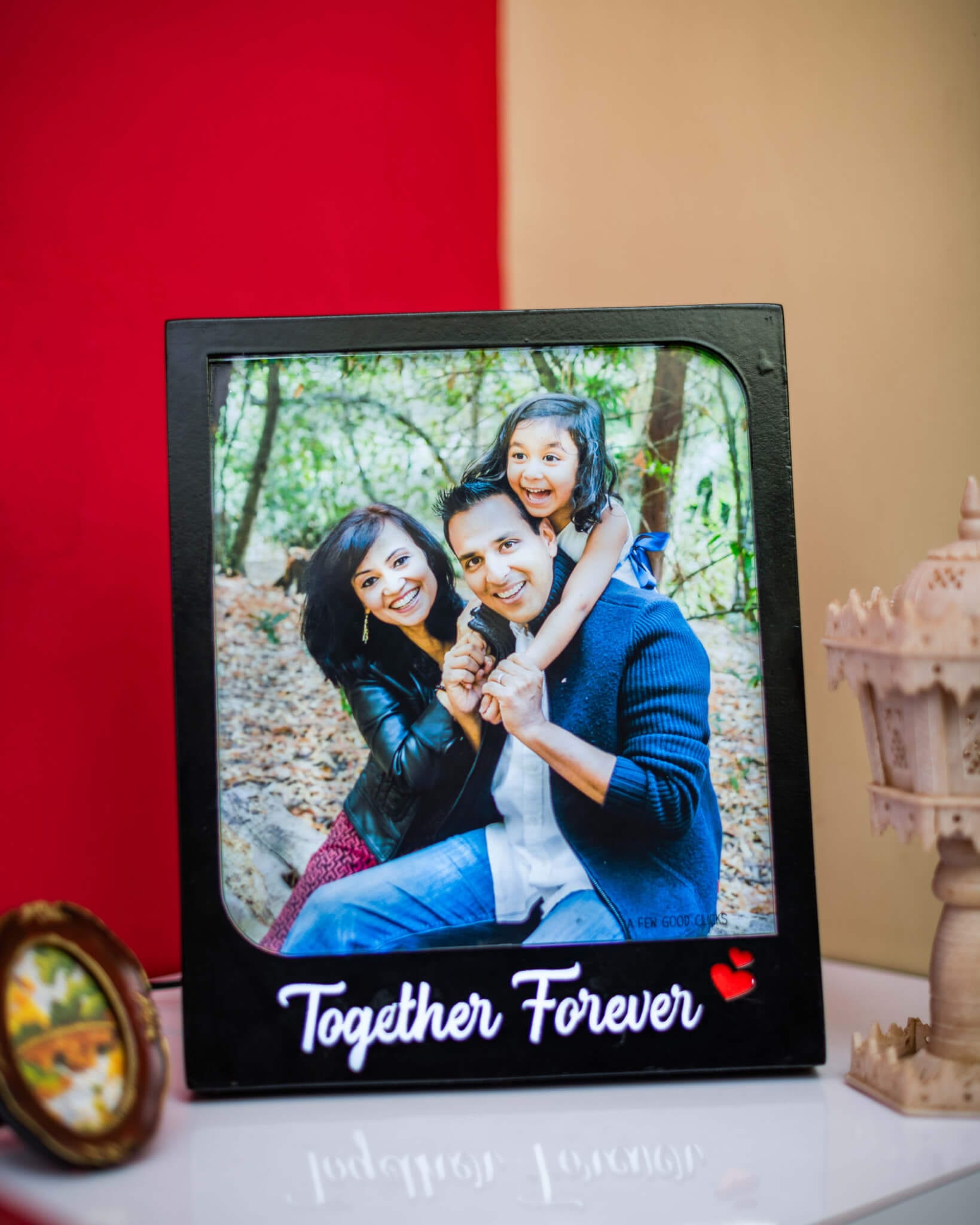Together Forever light photo frame