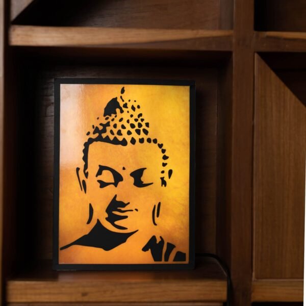 Gautam buddha wall lamp for home decor