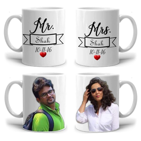 Mr and Mrs couple mug