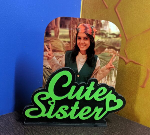 Cute sister frame-gift idea for sister