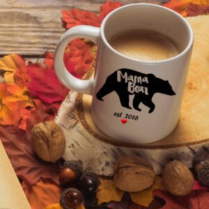 Mama bear personalized cup