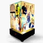 Yaadein Speaker Rotating Photo Lamp - Play Songs Personalized Lamp