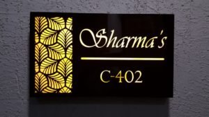 LED Name plate