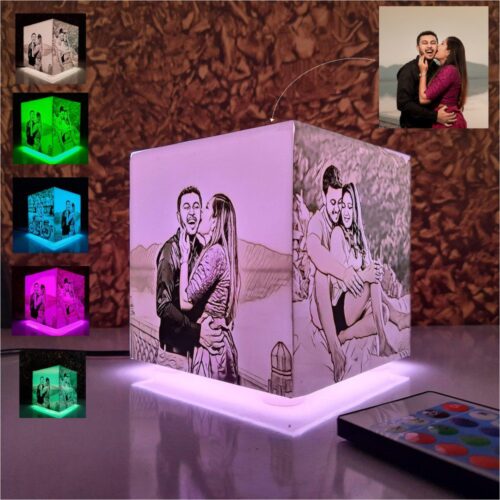 The Color of Love – Photo Art Lamp