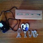 Love photo lamp for valentine's day