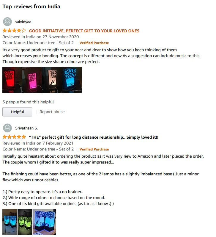 Reviews for friendship lamp Telepathy
