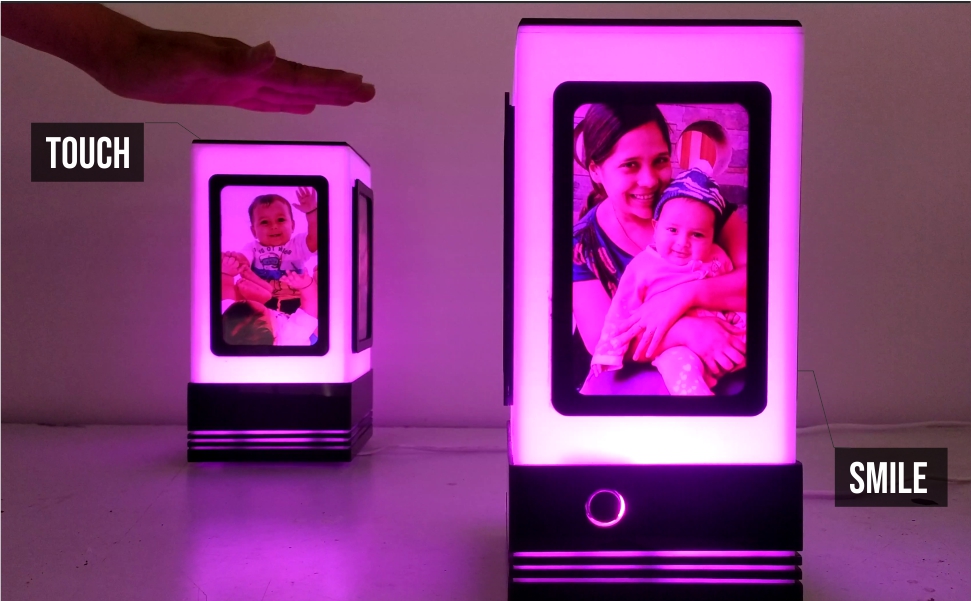 touch lamps for friendship long distance with photos inside