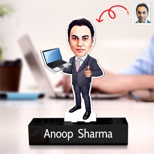 IT Personalized caricature standee - Corporate gift