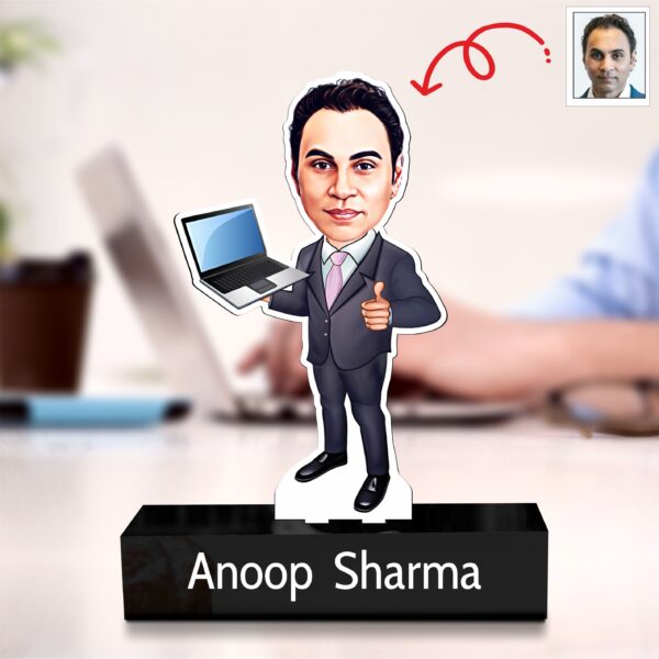 IT Personalized caricature standee - Corporate gift