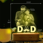 Best friend dad – Father’s day photo lamp