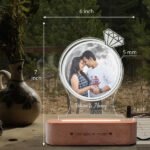 Engagement gift – Photo moon lamp