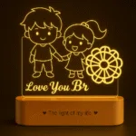 Bondlit - Brother Sister Rakhi Lamp