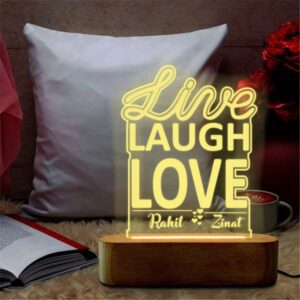 Live Love Laugh Lamp