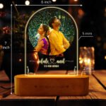 Full Moon Photo Lamp - 1st Anniversary Gift