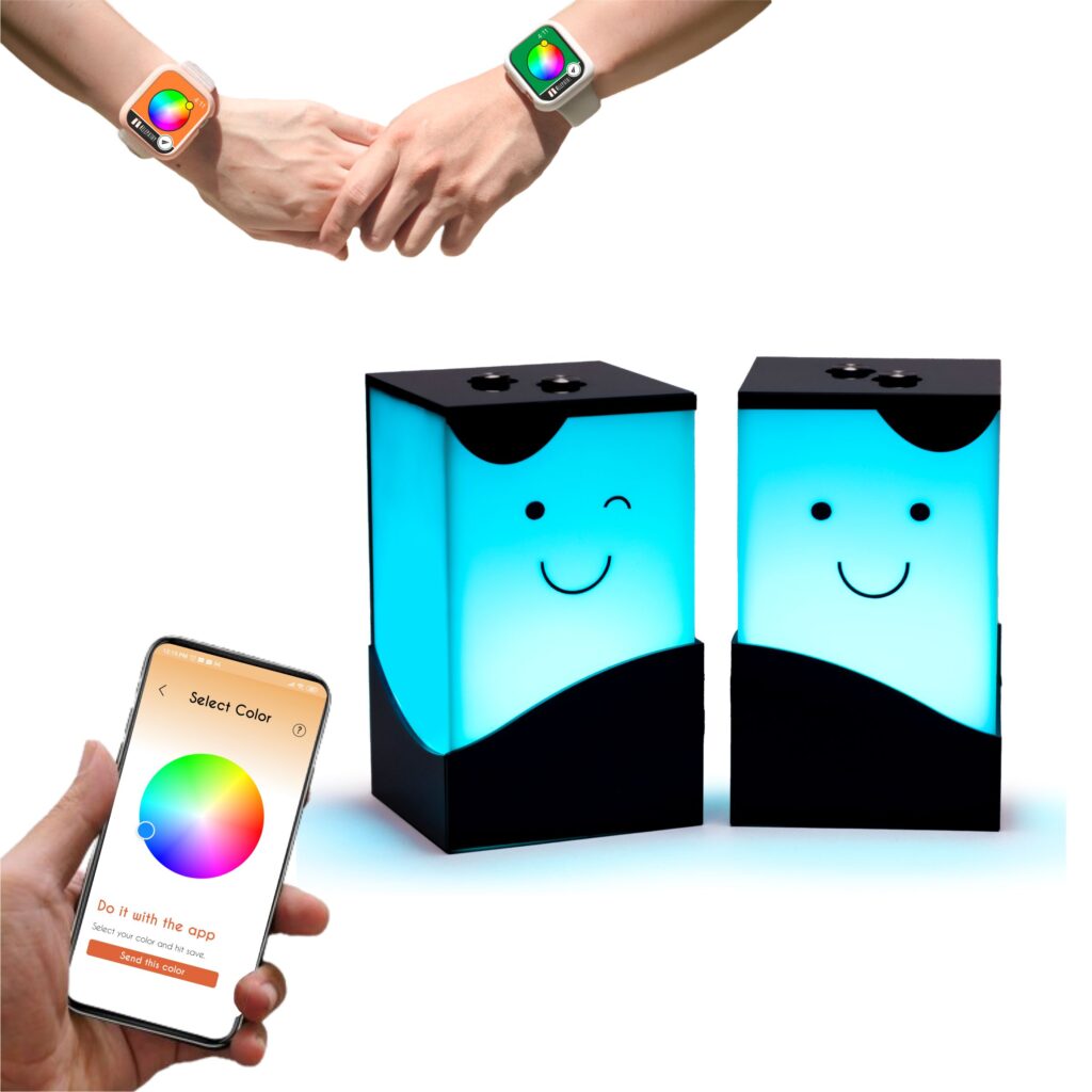 telepathy lamps control with apple watch and phone app