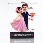 Valentine Forever Couple Caricature