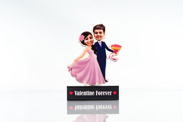 Valentine Forever Couple Caricature
