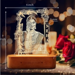 Wedding Gift for Bride - Photo Engraved Lamp