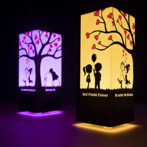 Long distance relationship gift - Telepathy touch lamps