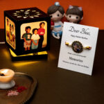 Nostalgia Photo Lamp With Photo Rakhi Gift