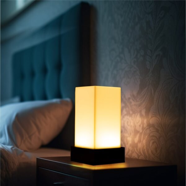 crystal table lamp made in acrylic