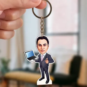 IT Personalized caricature standee - Corporate gift