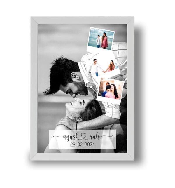 Love Portrait - Couple photo frame