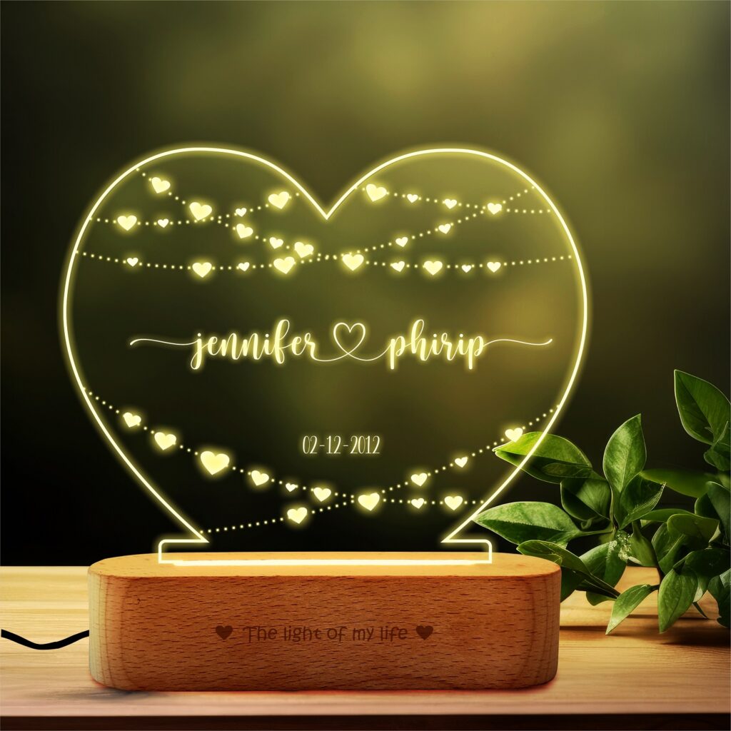 Festival Of Love Lamp - Personalized wedding gift