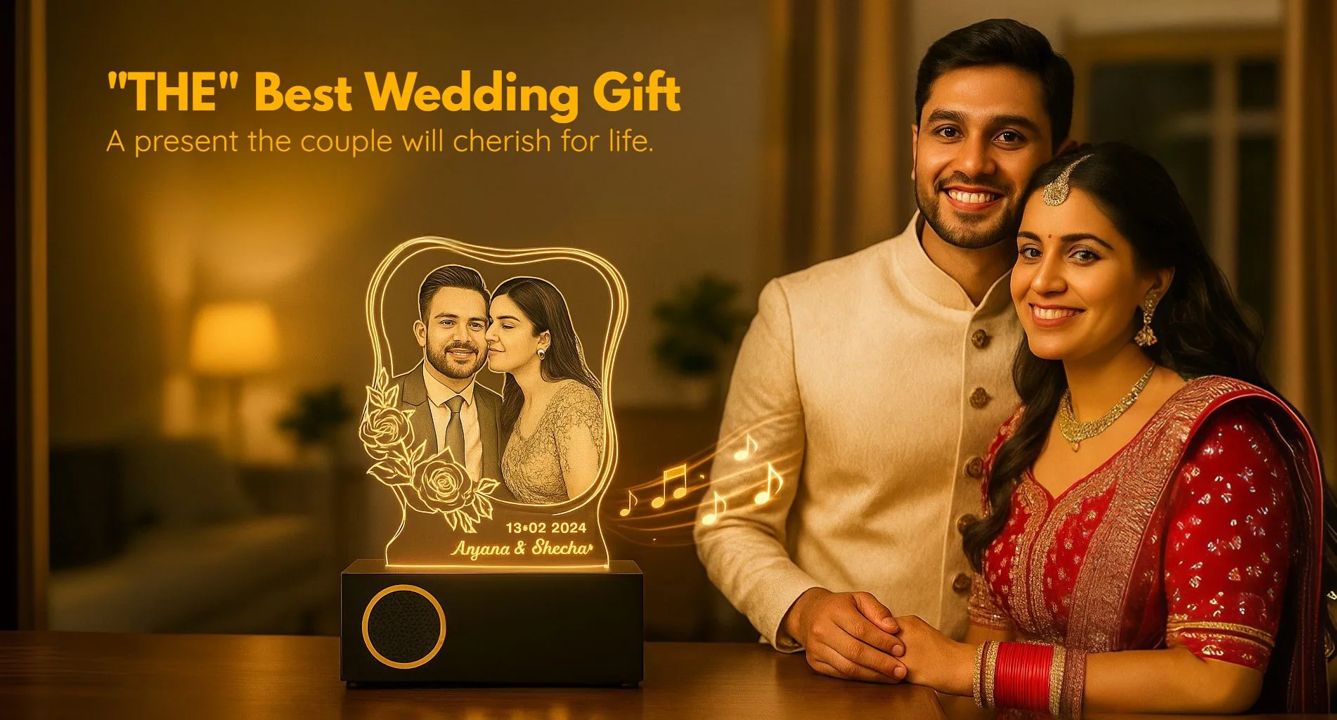 best wedding gift personalized with photo