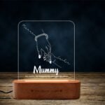 Guiding Light: Personalized Mom & Child Lamp