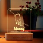 Guiding Light: Personalized Mom & Child Lamp