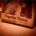 TimberTale: Engraved Wooden Photo Frame