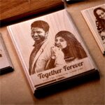 TimberTale: Engraved Wooden Photo Frame