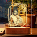 Precious Memories - Engraved Acrylic Photo Lamp