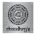 Floral Chakra" Steel Name Plate