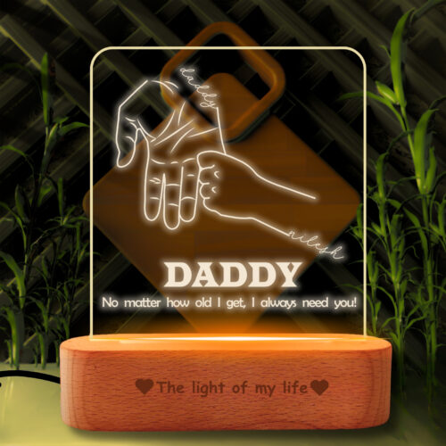 Nurturing Light: Father's Day Lamp